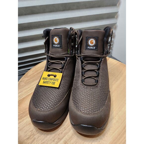 Carhartt Force 6" Work Boots – Men’s 9 Wide | Waterproof | Nano Composite Toe - Picture 8 of 11